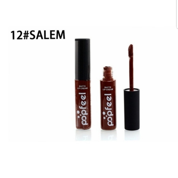 Free*ADD ON Popfeel Matte Lip Cream #12 - Picture 3 of 3